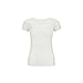 Produktbild super.natural Damen W Scarlett Rib Ss 165 Merino Top, Fresh White, XL
