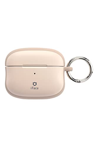 iFace First Class AirPods Pro 第1世代 専用 ケース (カフェラテ)【カラビナ付き アイフェイス 韓国 airpodsプロケース airpodsぷろケース 第一世代】