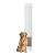 PetSafe 1-Piece Sliding Glass Pet Door for Dogs & Cats - Adjustable Height 75 7/8" to 81"- Large-Tall, White, No-Cut Install, Aluminum Patio Panel Insert, Great for Renters or Seasonal Installation
