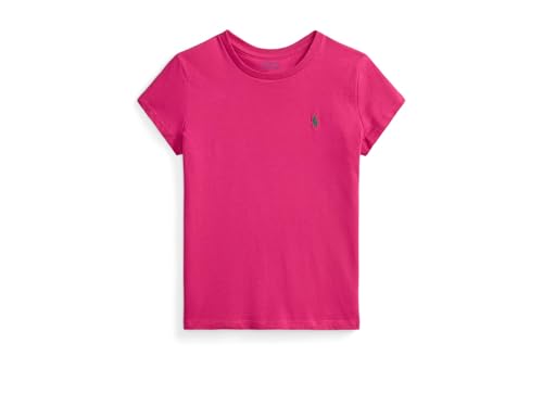 POLO RALPH LAUREN Girls' Cotton Jersey Crewneck Tee (Big Kid)