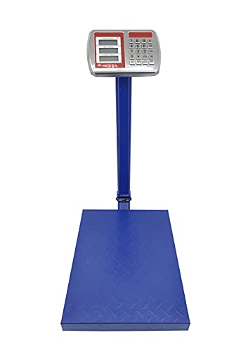 Báscula plataforma plegable 660 lbs con calculadora de precio miniatura 2