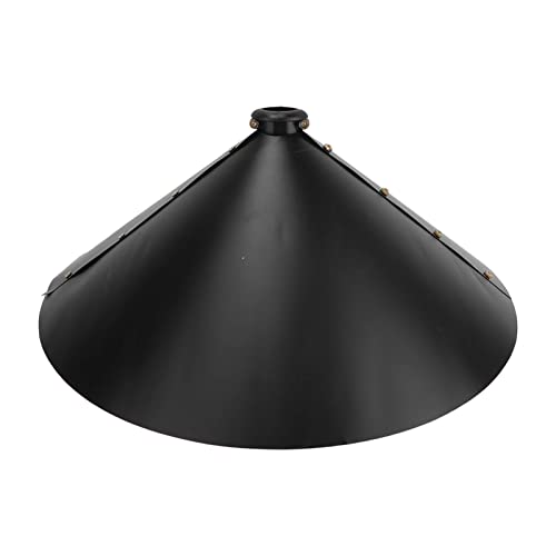 Galvanized Steel Squirrel Baffle for Bird Feeders Outdoor Prevents Squirrel Theft Adjustable Rod Style High Short Fixed