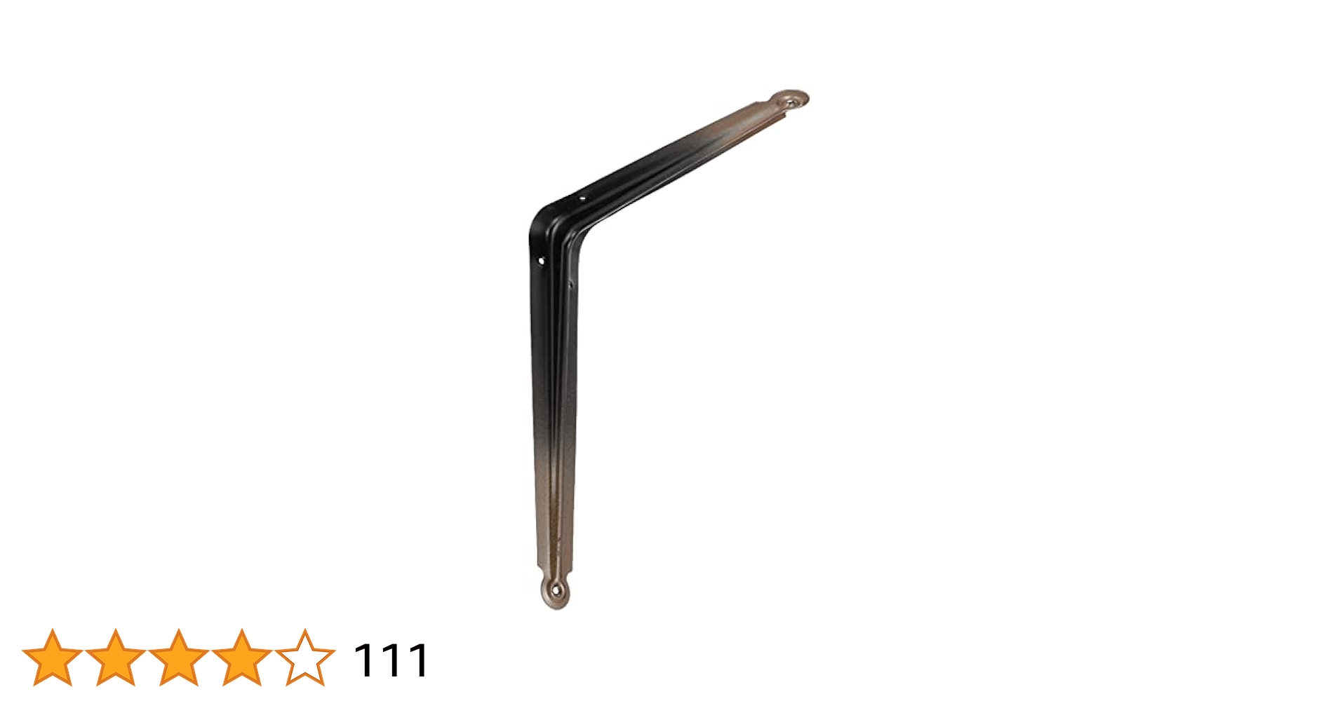 L型 棚受 ブロンズ 300×350 2本×4 L型 棚受 ブロンズ 300×350 2本×4セット（金具 金属素材 300 棚