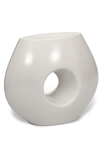 Urne funéraire en porcelaine satin blanc, un hommage prestigieux et épuré pour le souvenir