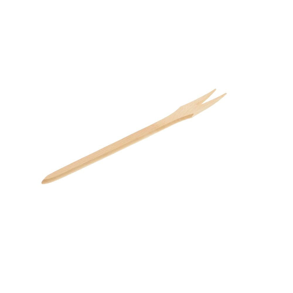 100x HOFMEISTER® Fondue-Gabel aus Holz, 24 cm,für Käsefondue, Dips & Fingerfood, schonend zu Beschichtungen, hitzebeständige Fleisch-Gabel aus Buchen-Holz, 100% aus Europa, Holzbesteck