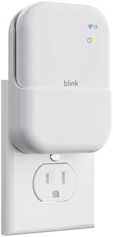 Outlet Wall Mount for Blink Sync Module XR, 2-in-1 Charging Station(Mount & Charger) - Space-Saving Bracket for Blink Security Camera, Easy Installation & Flexible Placement