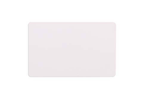 Image of RRHFSM09 125 KHz /13.56 MHz TK4100 FM1108 Compatible PVC Blank Hybrid LF + HF White RFID Smart Card - Pack of 50