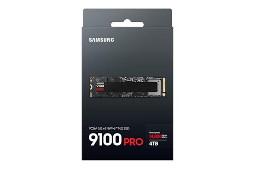 Samsung 9100 PRO SSD Interne NVMe .2 PCIe 5.0 x4 4 To Vitesse de lecture jusqu'à 14 800 Mo/ MZ VAP4T0BW - vue 10