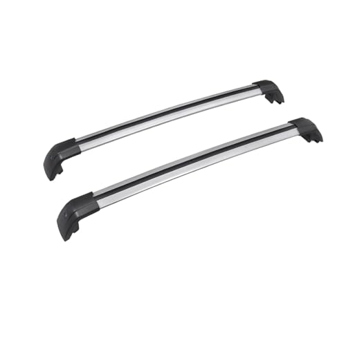 Portaequipajes para Vehículos para Hyundai para Santa para Fe 2013-2018 Barras Laterales Aleación Aluminio Rieles Transversales Portaequipajes 2 Barras Techo