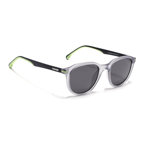 Image of Voyage Square UV Protected & Polarized Sunglasses for Men & Women