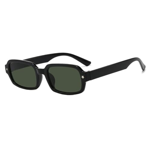Lunettes de soleil rétro ovales en acétate léopard et rivets de finition 5588-C3
