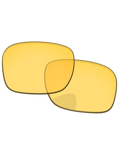 PapaViva Lentes de repuesto compatibles con gafas de sol Costa Del Mar Sampan, Amarillo HD, Sampan