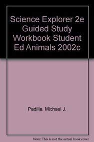 Paperback Science Explorer 2e Guided Study Workbook Student Ed Animals 2002c Book