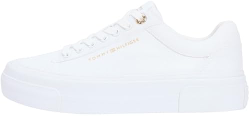 Miniatura 7 de Tommy Hilfiger TH Foxing Platform Canvas Fw0fw09480, Parte Superior Baja Mujer