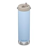 Klean Kanteen 20oz TKWide Insulated Water Bottle with Twist Cap - Clear Sky