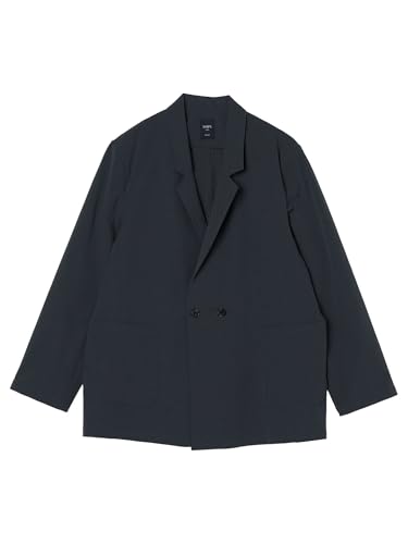 [シップス カラーズ] 洗濯機可能〉ナイロン ストレッチ ダブル ジャケット(セットアップ可能) 217050004 ダークグレー MEDIUM