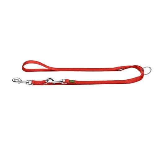 HUNTER Verstellbare Hundeführleine, Farbe: petrol, 3-fach verstellbar, robustes Nylon, pflegeleicht, Größe: 25/200