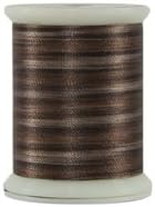 Superior Threads Fantastico 2-Ply 40-Weight High Strength Polyester Embroidery Quilting Sewing Thread - 500 Yard Spool #5098 Hot Chocolate
