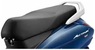 THE HINDER New Premium Leather Seat Cover for Honda Activa 5G Custom - Fit Leather Seat Cover - Black Color