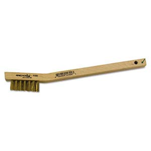 Ors Nasco 102-15SS Utility Brush, Stainless Steel, Wood Handle, Hand Tied