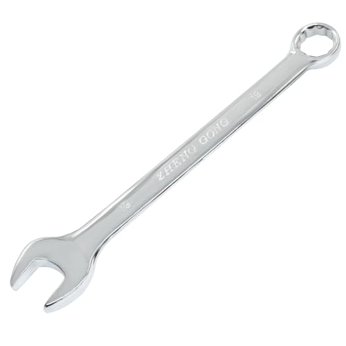 Hordion 19mm Metric Combination Wrench Spanner with Box End and Open End