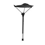 CEVAN アウトドアチェア 折りたたみチェア モビリティチェア キャンプチェア 超軽量 スタンディングチェア キャンプチェア 伸縮式 アウトドアチェア 高さ調節可能 3段変速 耐荷重120kg コンパクトサイズ 収納袋付き 持ち運び簡単 ハイキング/釣り/バーベキュー/キャンプファイヤー/ゲーム観戦/キャンプ/ゲーム 片足