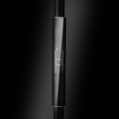 Image of JOOFO Floor Lamp,30W /2400LM Sky LED Modern Torchiere 3 Color Temperatures Super Bright Floor Lamps-Tall Standing Pole Light with Remote & Touch Control for Living Room,Bed Room,Office (Black-Gold)