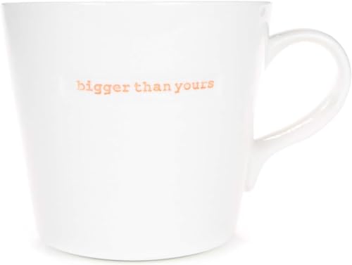 Taza grande de porcelana blanca 500 ml Keith Brymer Jones miniatura 1