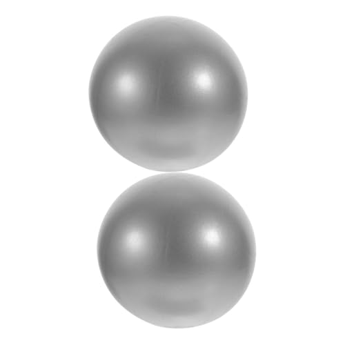 FOMIYES 2pcs Multi-use Yoga Ball for Core Workouts PVC Exercise Balls for All Fitness Levels for Stretching Rehabilitation and Balance Training