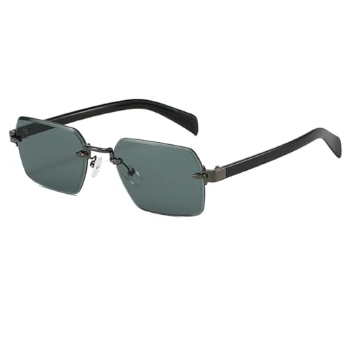 Lunettes de soleil pour femmes sans monture légères pour éviter les marques