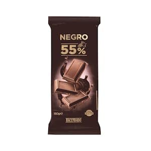 Chocolate negro 55% cacao Hacendado Tableta 150 g Pack 2