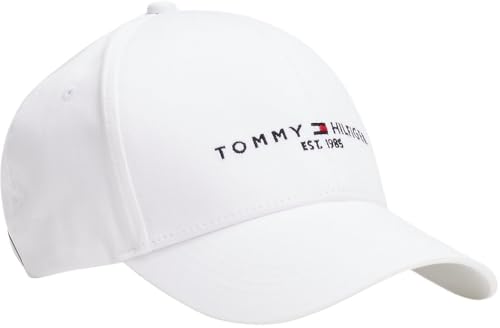 Tommy Hilfiger Herren Cap Established Basecap, Weiß (White),...