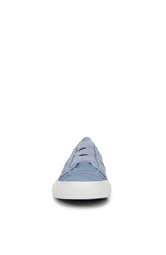 Blowfish Malibu Women's Marley Sneaker, Baltic Blue ColorWash Canvas, 10M2