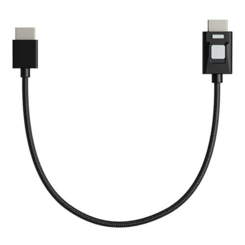 Atomos 4K60 HDR Locking Full HDMI to HDMI High-Speed 11.8-Inch Cable for High-Speed Video Transfer (Black)