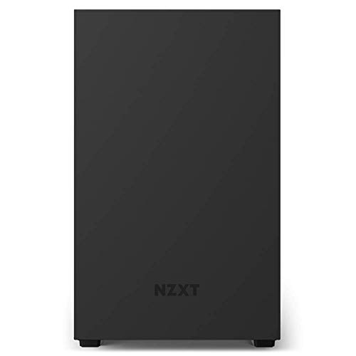 Image of NZXT H210 - Mini-ITX PC Gaming Case - Front I /O USB Type-C Port - Tempered Glass Side Panel - Cable Management System - Water-Cooling Ready - Radiator Bracket - Steel Construction - Black /Red