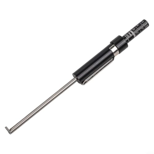 Calibrador de Espesor para Pastillas de Freno para Autos - Medición Precisa del Desgaste sin Retirar las Ruedas - Diseño con Sonda Delgada para Frenos de Disco - Negro ABS y Acero, 13,5 cm miniatura 5