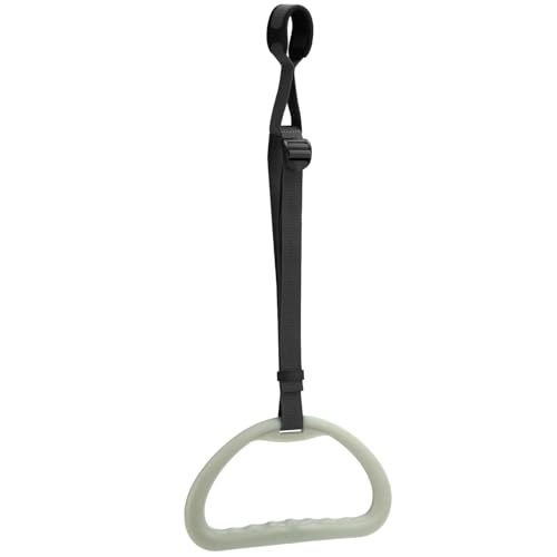 QWORK® Asa de horca para Cama Extra Ancha de 30 cm, Antideslizante y ergonómica con Correa Ajustable