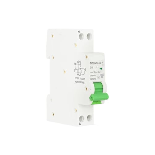 Diferencial de protección contra fugas Tipo A 40A 30mA disyuntor 18mm 6KA 4