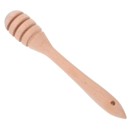COLLBATH Honey Stick Kitchen Honey Dipper Wear-resistant Honey Dipper Portable Honey Stir Stick Honey Stirring Rod Honey Mixing Stirrers Kitchen Honey Stir Stick Wooden re-usable