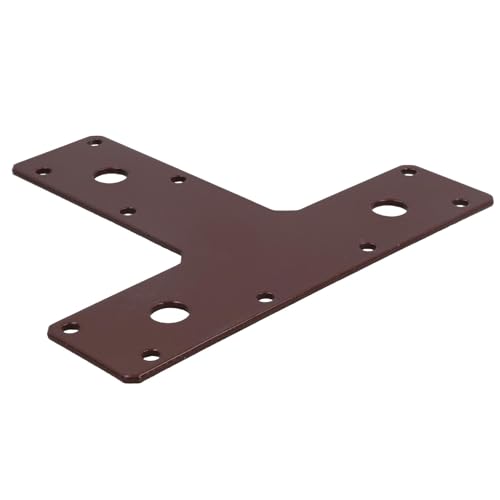 Plaques de fixation en forme de T 150x90x37 connecteur bois équerre angle droit - 6