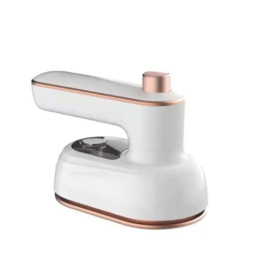 ZMHQLPDZ Mini-strijkijzer voor kleding, draagbaar handstoomstrijkijzer - handig warmtepers klein strijkijzer - 360° strijkmachine voor droog en nat strijken ondersteuning droog en nat strijken voor thuis en op