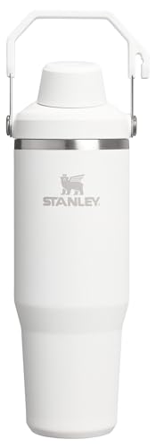 Image of STANLEY IceFlow 2.0 Fast Flow Tumbler, 30 oz, Frost | Angled Spout Lid | Lightweight and Leakproof for Travel and Sports | Easy Carry Handle | Insulated Stainless Steel | BPA-Free