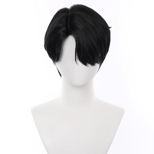Soyusunny Cosplay Hair Wig Halloween Party for Male (Dark)