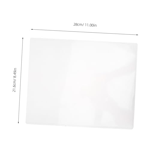 GRIRIW 20個透明硬質プラスチックカードプロテクター スリーブ 硬質プリント 写真保護 カード収納 ビジネス書類用