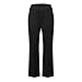 bawilom Womens Wide Leg Sweatpants Fleece Lined Baggy Lounge Pants Athletic Joggers Trousers Fashion Winter Outfits Black