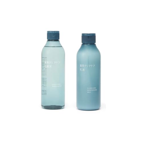 【セット販売】医薬部外品 無印 良品 薬用クリアケア化粧水300ml＋薬用クリアケア乳液200ml 2本セットのサムネイル