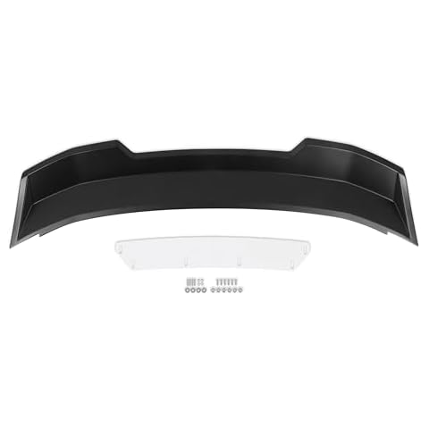 Drake Muscle Cars DR3Z-6344210-A Rear Spoiler Wicker Bill Style Satin Black Cover