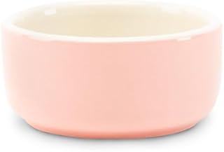 Scruffs Cuenco pequeño para comida de mascotas, color rosa, para hámster, alimentación de reptiles, 8 cm, cerámica