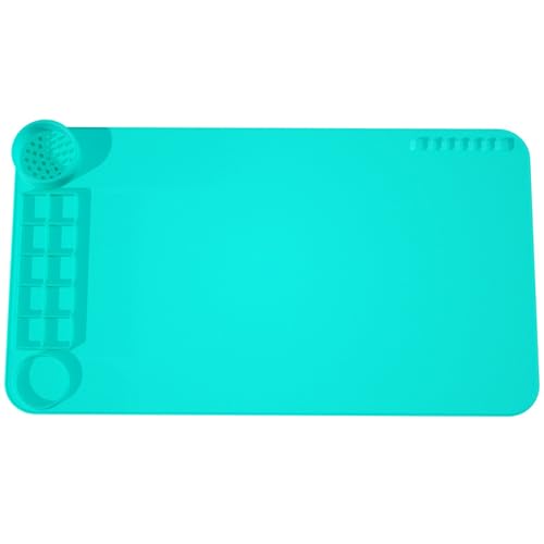 Nonslip Flexible Silicone Painting Board for Children Art Activities with Easy Clean Surfaces Portable Rollable Kids Palettes
