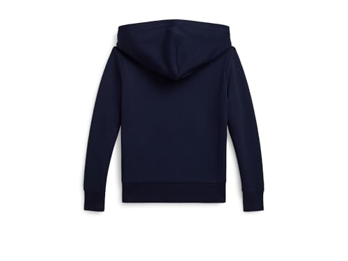 Polo Ralph Lauren Boys Logo Fleece Hoodie (Toddler/Little Kid), Refined Navy, 5, Little Kid2